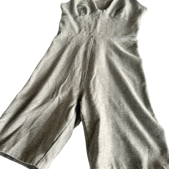 Gray Babaton Sleeveless Bodysuit - Picture 3 of 6